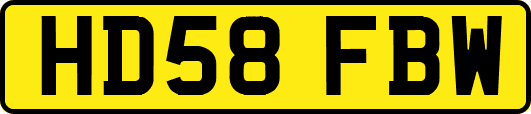 HD58FBW