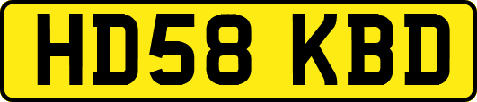 HD58KBD