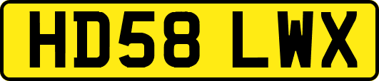 HD58LWX