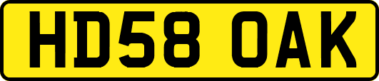 HD58OAK