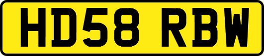 HD58RBW