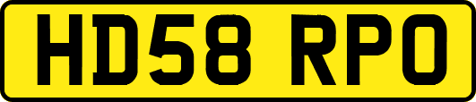 HD58RPO