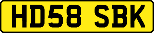 HD58SBK