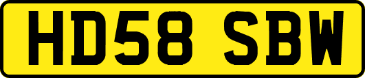 HD58SBW