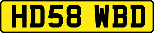 HD58WBD