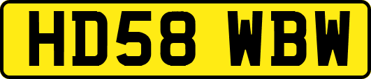 HD58WBW