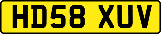 HD58XUV