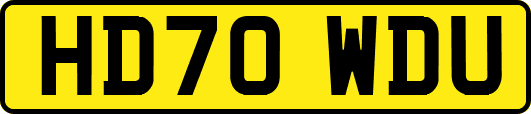 HD70WDU