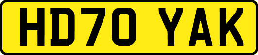 HD70YAK