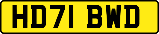 HD71BWD
