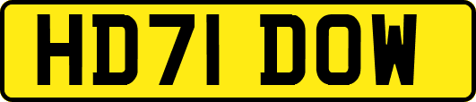 HD71DOW