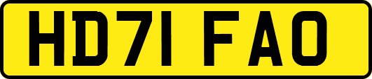 HD71FAO