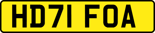 HD71FOA