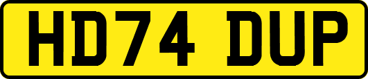 HD74DUP
