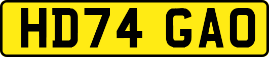 HD74GAO