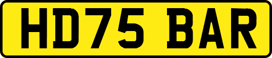 HD75BAR