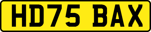 HD75BAX