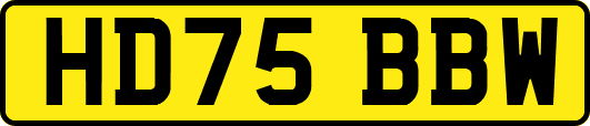 HD75BBW
