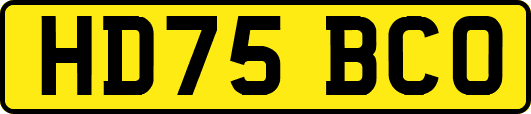 HD75BCO