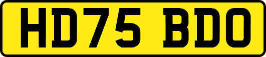 HD75BDO