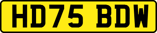 HD75BDW