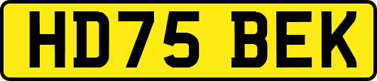 HD75BEK