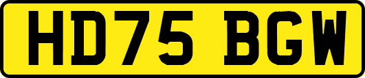 HD75BGW