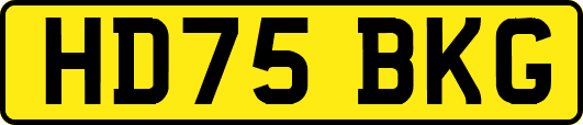 HD75BKG