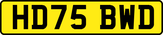 HD75BWD