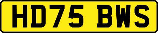 HD75BWS