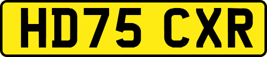 HD75CXR