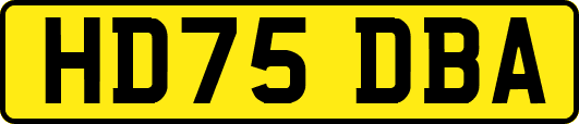 HD75DBA