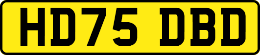 HD75DBD