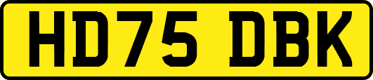 HD75DBK