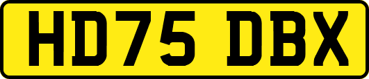 HD75DBX