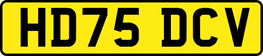 HD75DCV