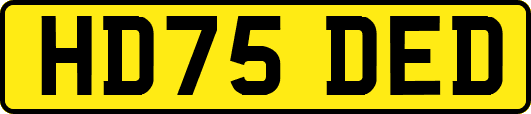 HD75DED