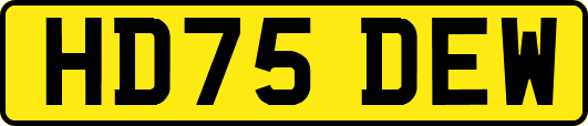 HD75DEW