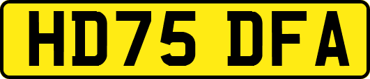 HD75DFA