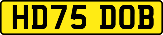 HD75DOB