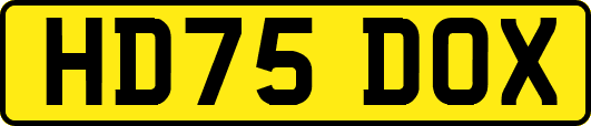 HD75DOX