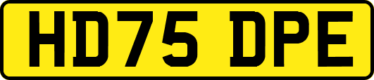 HD75DPE