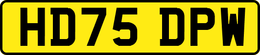 HD75DPW