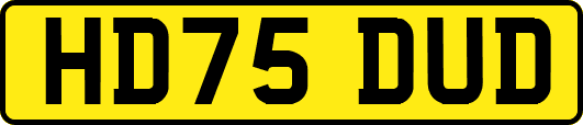HD75DUD