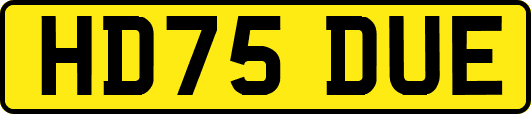 HD75DUE