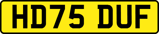 HD75DUF