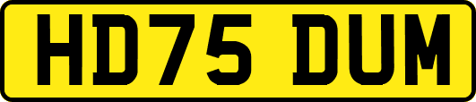 HD75DUM