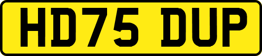 HD75DUP