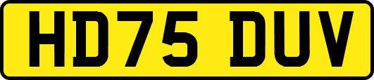 HD75DUV
