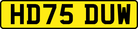 HD75DUW